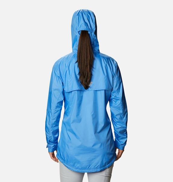 Columbia Tidal Spray II Windbreaker Blue Yellow For Women's NZ82697 New Zealand